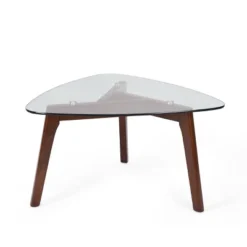 Wasco Mid-Century Modern Coffee Table With Glass Top - Christopher Knight Home 12 Wasco Mid-Century Modern Coffee Table With Glass Top - Christopher Knight Home -Living Furniture GUEST 5ddbbe3c 1086 43a0 8198 ba9785a6891d