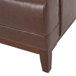 Raintree Mid Century Modern Faux Leather Tufted 3 Seater Sofa Dark Brown/Espresso - Christopher Knight Home 13 Raintree Mid Century Modern Faux Leather Tufted 3 Seater Sofa Dark Brown/Espresso - Christopher Knight Home -Living Furniture GUEST 5e7e7ddc a3a9 4865 a6f0 e5fe4eaa308d