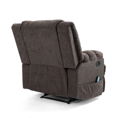 Coosa Contemporary Pillow Tufted Massage Recliner - Christopher Knight Home 4 Coosa Contemporary Pillow Tufted Massage Recliner - Christopher Knight Home - Image 4