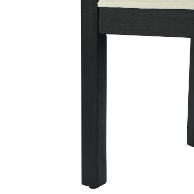 Christopher Knight Home Diana Modern Rubberwood Linen Upholstered Armchairs (Set Of 2) 8 Christopher Knight Home Diana Modern Rubberwood Linen Upholstered Armchairs (Set Of 2) - Image 8