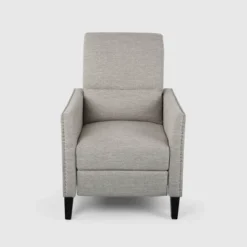 Alscot Contemporary Push Back Recliner - Christopher Knight Home -Living Furniture GUEST 622e28b2 1cac 40ca 9d9a eba3f1aa354e