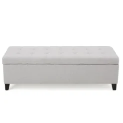 Mission Storage Ottoman - Christopher Knight Home -Living Furniture GUEST 6272ab61 840a 4a48 9444 90d7e1131ba0