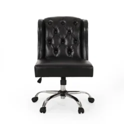 Beltagh Contemporary Wingback Tufted Swivel Office Chair - Christopher Knight Home 15 Beltagh Contemporary Wingback Tufted Swivel Office Chair - Christopher Knight Home -Living Furniture GUEST 63081fa7 02b5 4a5a ab77 efe134426905