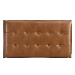 Christopher Knight Home Fitch Contemporary Tufted Faux Leather Upholstered Ottoman 12 Christopher Knight Home Fitch Contemporary Tufted Faux Leather Upholstered Ottoman -Living Furniture GUEST 63a14aa3 90b6 4926 919d a23622b0cf95