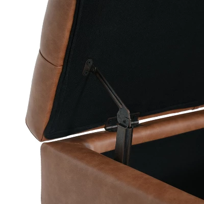 Christopher Knight Home Tartaglia Contemporary Faux Leather Upholstered Button Tufted Storage Ottoman 7 Christopher Knight Home Tartaglia Contemporary Faux Leather Upholstered Button Tufted Storage Ottoman - Image 7