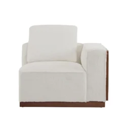 Christopher Knight Home Gianna Upholstered L Shape Sectional Sofa With Pillows, Beige/Brown -Living Furniture GUEST 651239fd 4e3c 4802 bdc8 12933a243a38