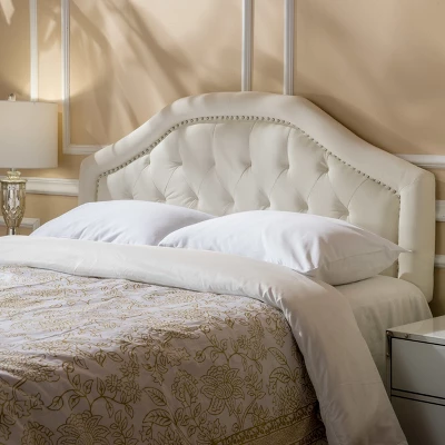 Queen/Full Killian Headboard Ivory - Christopher Knight Home 1 Queen/Full Killian Headboard Ivory - Christopher Knight Home