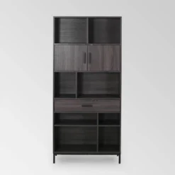 Fuller Contemporary Cube Unit Bookcase - Christopher Knight Home -Living Furniture GUEST 66cfbf0d b6eb 4d35 b9a8 7db8bdb172c3