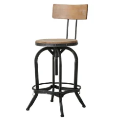 Stirling Adjustable Barstool - Christopher Knight Home 11 Stirling Adjustable Barstool - Christopher Knight Home -Living Furniture GUEST 67011465 fb7e 4df9 bdab c2a73c5338c6