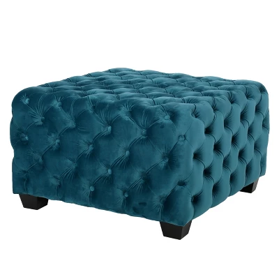 Piper Tufted Square Ottoman Bench - Christopher Knight Home 4 Piper Tufted Square Ottoman Bench - Christopher Knight Home - Image 4