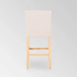 Set Of 2 Lansglen Button Tufted Wingback Barstools - Christopher Knight Home -Living Furniture GUEST 67a60492 d8da 4c4e 918c d80acfea73f7