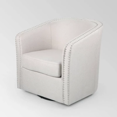 Maya Contemporary Swivel Chair - Christopher Knight Home 9 Maya Contemporary Swivel Chair - Christopher Knight Home - Image 9