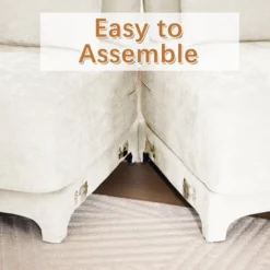 Christopher Knight Home Kay 142" Chenille Upholstered U-Shape Rectangle Sectional Sofa -Living Furniture GUEST 688b9614 cab7 4c2a baf7 99770fb47779 1