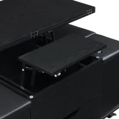 Christopher Knight Home Olia Modern Multi-Functional Lift-Top Coffee Table With Hidden Storage, 4 Stools And Lockable Wheels 19 Christopher Knight Home Olia Modern Multi-Functional Lift-Top Coffee Table With Hidden Storage, 4 Stools And Lockable Wheels -Living Furniture GUEST 68efe9f4 573b 415a 8325 a7097ef2292b