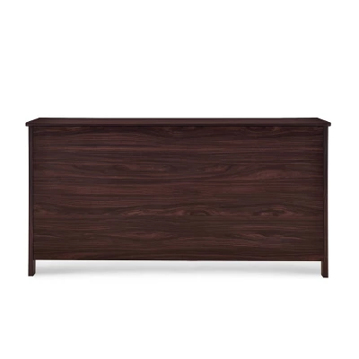 3pc Olimont Contemporary Double Dresser And Nightstand Set Walnut - Christopher Knight Home 10 3pc Olimont Contemporary Double Dresser And Nightstand Set Walnut - Christopher Knight Home - Image 10