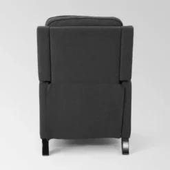 Cecelia Traditional Press-Back Recliner Dark Gray - Christopher Knight Home -Living Furniture GUEST 6941be03 d2fb 435a 886c c561219538c6