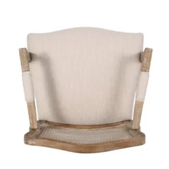 Set Of 2 Andrea French Country Wood And Cane Upholstered Dining Armchairs - Christopher Knight Home 19 Set Of 2 Andrea French Country Wood And Cane Upholstered Dining Armchairs - Christopher Knight Home -Living Furniture GUEST 6ae7bfff 39d2 499c 8029 ccb0f6cf87c2