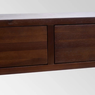 Julio Console Table Walnut - Christopher Knight Home 3 Julio Console Table Walnut - Christopher Knight Home - Image 3
