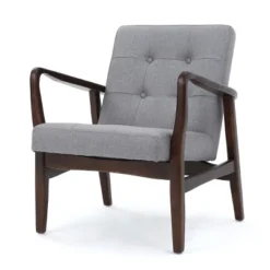 Brayden Tufted Club Chair - Christopher Knight Home -Living Furniture GUEST 6c739b20 e6e8 4081 9276 a87ef511a0fb