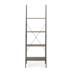 71.5" Newnan Modern Industrial 4 Shelf Etagere Ladder Bookcase - Christopher Knight Home 16 71.5" Newnan Modern Industrial 4 Shelf Etagere Ladder Bookcase - Christopher Knight Home -Living Furniture GUEST 6cb32b39 b50d 4e71 8945 8238d0b79c66