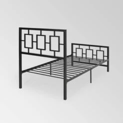 Claudia Modern Iron Platform Bed - Christopher Knight Home -Living Furniture GUEST 6e44a390 1dfa 4049 911a cc88016fef25