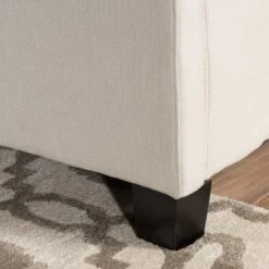 Queen Scout Fully Upholstered Bed Set - Christopher Knight Home -Living Furniture GUEST 6e7b296b fb6c 45ab b9a6 a14c07efd65a