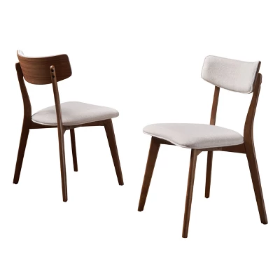 Set Of 2 Chazz Mid-Century Dining Chair - Christopher Knight Home 9 Set Of 2 Chazz Mid-Century Dining Chair - Christopher Knight Home - Image 9