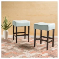 2ct Lopez Counter Height Barstool Set - Christopher Knight Home -Living Furniture GUEST 6fa3d268 0046 4a15 a67f a1e2b0c89b3d