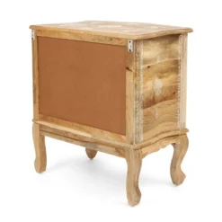 Culloden Handcrafted Boho Mango Wood Cabinet Natural/White - Christopher Knight Home -Living Furniture GUEST 70173a2f 6fc1 47f3 90e8 bba6dc4e6006