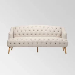 Adelia Contemporary Tufted Sofa Beige - Christopher Knight Home 11 Adelia Contemporary Tufted Sofa Beige - Christopher Knight Home -Living Furniture GUEST 70578adc 78e2 4bac 8aee 40a088121637