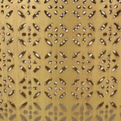 Noxon Boho Lace Cut Iron Coffee Table Gold Brushed Brown - Christopher Knight Home: Pedestal Base, No Assembly Required 11 Noxon Boho Lace Cut Iron Coffee Table Gold Brushed Brown - Christopher Knight Home: Pedestal Base, No Assembly Required -Living Furniture GUEST 708fd487 210f 4131 a974 9b57831092cb