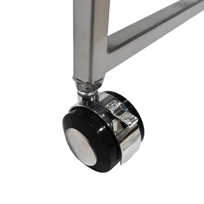 Ignatius Industrial Modern Bar Cart Silver - Christopher Knight Home 4 Ignatius Industrial Modern Bar Cart Silver - Christopher Knight Home - Image 4