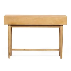 Warthen Boho Handcrafted 4 Drawer Console Table Natural - Christopher Knight Home -Living Furniture GUEST 71179098 a6fa 4592 8b9c 0febfb109916