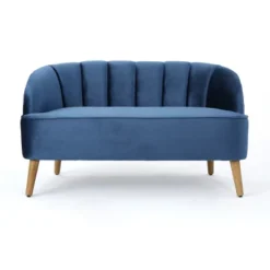 Amaia Modern New Velvet Settee - Christopher Knight Home -Living Furniture GUEST 7192b6be f683 4a5b 9973 4afdb8539542