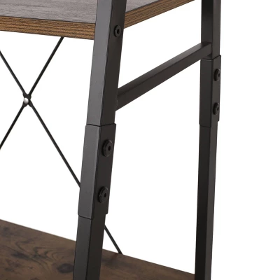 71.5" Newnan Modern Industrial 4 Shelf Etagere Ladder Bookcase - Christopher Knight Home 3 71.5" Newnan Modern Industrial 4 Shelf Etagere Ladder Bookcase - Christopher Knight Home - Image 3