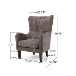 Lorenzo High Back Chair - Christopher Knight Home -Living Furniture GUEST 73bf3204 137d 440c b9c2 4e82383fe65e