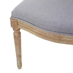 Set Of 4 Phinnaeus French Country Fabric Dining Chairs Light Gray/Natural - Christopher Knight Home -Living Furniture GUEST 75238e35 783c 4025 be49 ee43b723b767