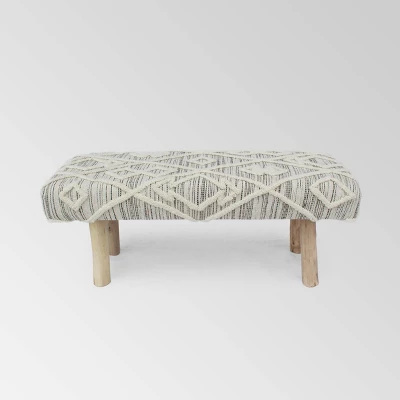 Laveta Boho Rectangular Bench - Christopher Knight Home 8 Laveta Boho Rectangular Bench - Christopher Knight Home - Image 8