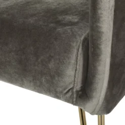 Grelton Modern Glam Velvet Club Chair With Hairpin Legs - Christopher Knight Home -Living Furniture GUEST 77e96721 7ac2 4bd0 8b56 02a4fe026828