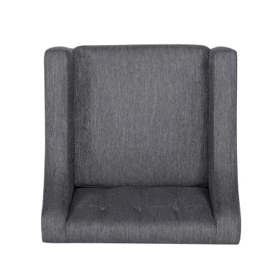 Deanna Contemporary Fabric Tufted Accent Chair - Christopher Knight Home 4 Deanna Contemporary Fabric Tufted Accent Chair - Christopher Knight Home - Image 4