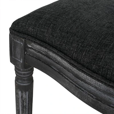 2pk Aquilla French Country Wood And Cane Upholstered Dining Chairs - Christopher Knight Home 8 2pk Aquilla French Country Wood And Cane Upholstered Dining Chairs - Christopher Knight Home - Image 8