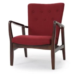 Becker Upholstered Armchair - Christopher Knight Home -Living Furniture GUEST 79578a1e ac9d 4ef7 9d7c 6c4329f58d32