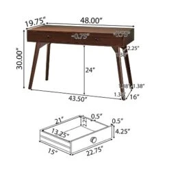 Julio Console Table Walnut - Christopher Knight Home 11 Julio Console Table Walnut - Christopher Knight Home -Living Furniture GUEST 7c0a44a0 9386 4cf5 816d df15943f3cd7