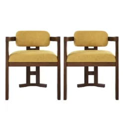Christopher Knight Home Luna Modern Rubber Wood Upholstered Dining Chair(Set Of 2) 21 Christopher Knight Home Luna Modern Rubber Wood Upholstered Dining Chair(Set Of 2) -Living Furniture GUEST 7c528f51 e618 4642 9059 bfc6e61d3c48
