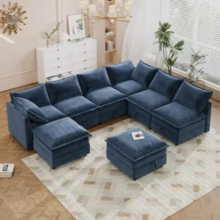 Christopher Knight Home Thea 8 Piece Versatile Modular Sofa Bed With Storage And Faux Double-Layer Cushions 14 Christopher Knight Home Thea 8 Piece Versatile Modular Sofa Bed With Storage And Faux Double-Layer Cushions -Living Furniture GUEST 7cff9653 5fb2 4f69 8020 b0e465b50696