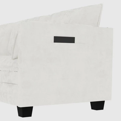 Christopher Knight Home 141.5'' Fabric U-Shaped Sectional Sofa With Ottoman And Pockets 3 Christopher Knight Home 141.5'' Fabric U-Shaped Sectional Sofa With Ottoman And Pockets - Image 3