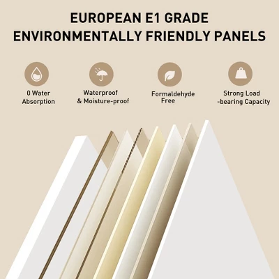 Christopher Knight Home Marshall Wall-Mounted White Bathroom Vanity With Stone Resin Sink And Two Drawers 5 Christopher Knight Home Marshall Wall-Mounted White Bathroom Vanity With Stone Resin Sink And Two Drawers - Image 5