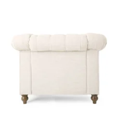 Voll Chesterfield Tufted Fabric Club Chair With Nailhead Trim - Christopher Knight Home -Living Furniture GUEST 7ee8e400 8e28 4685 aad7 ff1129d17bd6