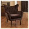 Alyssa New Velvet Armchair - Christopher Knight Home