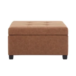 Christopher Knight Home Carlsbad Contemporary Upholstered Tufted Storage Ottoman -Living Furniture GUEST 8068805a 22b2 4986 9059 c1a78bc43107